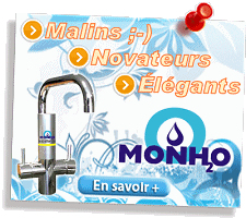Les Robinets Filtrants MONH2O