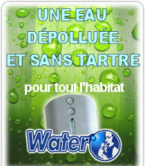 Le combin&eacute; D&eacute;pollution + Anti-Calcaire WATER'O propos&eacute; par Dynavive
