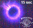 DYNAVIVE - Photo Kirlian dynamique d'une eau à 15 secondes
