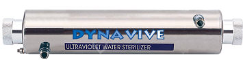 DYNAVIVE - Stérilisateur UV 14 Watts (1-2GPM) pour Robinet ou point d'eau ponctuel