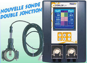 DYNAVIVE - Stérilor-pH7 de régulation en continu du pH des eaux de piscines - AVEC ANALYSE pH