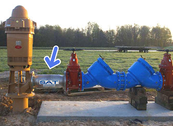 SAT anti-calcaire pour eau d'IRRIGATION AGRICOLE