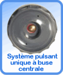 Douchettes  mono-buse centrale IMBOUCHABLE !