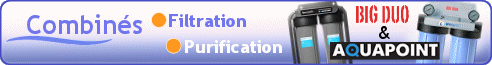 DYNAVIVE - Les purificateurs BIG-DUO et Ecosoft AQUAPOINT Filtration/Purification de l'eau