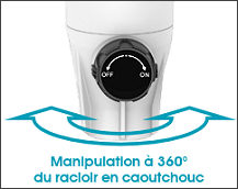 Filtre autonettoyant CANATURE CPF-3E - Manipulation du racloir