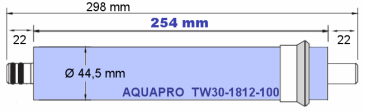 Cotes membrane Aquapro 100GPD