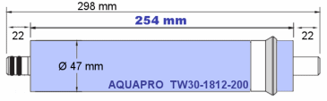 Cotes membrane Aquapro 200GPD