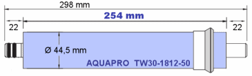 Cotes membrane Aquapro 50GPD