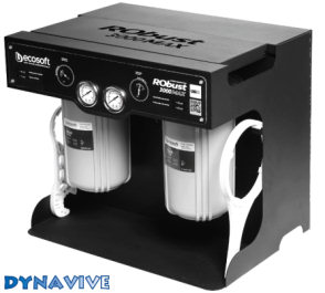 Osmoseur Ecosoft RObust-3000-MAX professionnel (vue de 3/4 face)