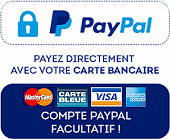 Certifié PayPal - Achats immédiats avec PayPal