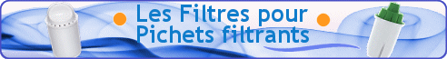 DYNAVIVE - Les FILTRES pour Pichets-filtrants ou Carafes-filtrantes ECOSOFT