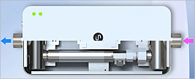 St�rilisateur UV-LED Innest 48W-50lmp - Vue interne
