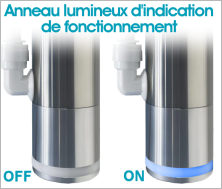 St�rilisateur UV-LED - Indicateur lumineux de fonctionnement