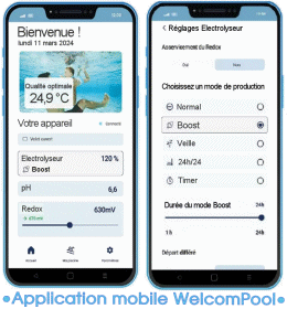 Application Strilor WelcomPool