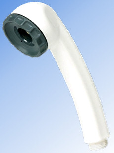 Voir dtails> Douchette PULSECO - Blanche & Grise (9 L/min)(Eco 55%)