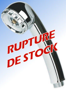 Voir dtails> Douchette PULSECO - Chrome & Chrome (9 L/min)(Eco 55%)