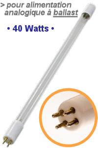 Voir dtails>  Lampe UV Aquapro 40 WATTS (emballage Box)