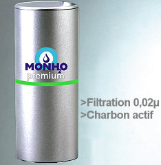 Voir dtails>  Cartouche MONH2O PREMIUM - Chrome satin