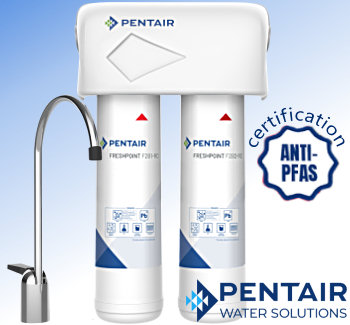 Voir dtails>  Purificateur sous vier Pentair Freshpoint F2000-B2B -2 niveaux -Certifi anti-PFAS