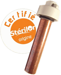 Voir dtails> lectrode alliage Cuivre & Argent (Systme7-STRILOR)