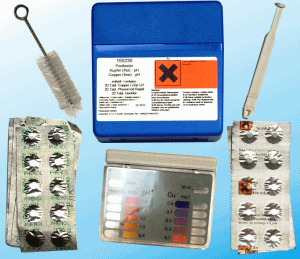 Voir dtails> Trousse complte d'analyses CUIVRE & pH