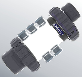 Voir dtails>  Strilor-EVO - Module 5 portes accessoires indpendant (complet avec raccords 50 & 63)