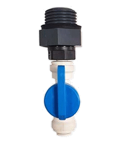 Voir dtails>  Strilor - Vanne de vidange ou de prise d'eau pour vase EVO