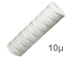 Voir dtails>  Filtre 10'' Sdiments  10 microns pr-osmose (BOBIN)