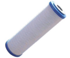 Voir dtails>  Filtre 10'' Charbon BLOC (anti-chlore pr-osmose)