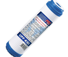 Voir dtails>  Filtre 10'' Silver-Carbon & KDF (purification anti-bactrienne pr-osmose)