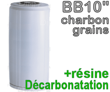 Voir dtails>  Cartouche de Dcarbonatation - Big Blue 10''