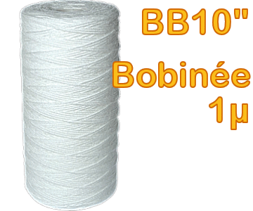 Voir dtails>  Cartouche  Sdiments Bobine 1 micron - Big Blue 10''
