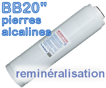 Voir dtails>  Cartouche Reminralisante - Big Blue 20''