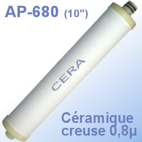 Voir dtails>  Cartouche Filtrante Cramique 0,8 microns - AP