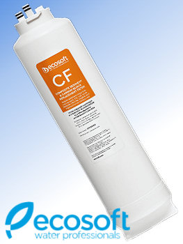 Voir dtails>  Cartouche encapsule Mixte (Filtration+Charbon) pour Osmoseurs Ecosoft CROSS90 et CROSS60