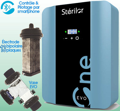 Voir détails> Électrolyseur STÉRILOR Sel EVO-One (120m3)