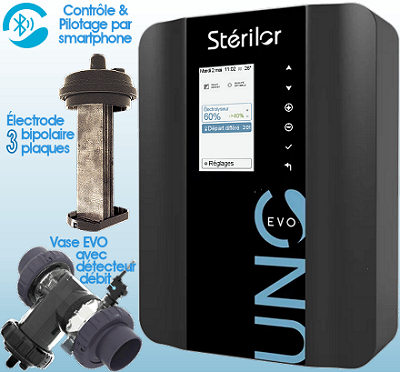 Voir dtails> lectrolyseur STRILOR Sel EVO-UNO (25m3)
