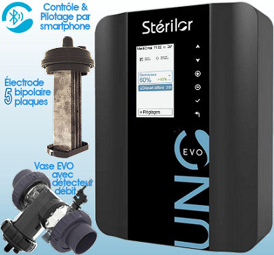 Voir dtails> lectrolyseur STRILOR Sel EVO-UNO (40m3)