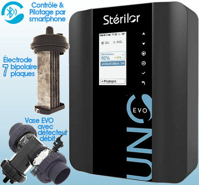Voir dtails> lectrolyseur STRILOR Sel EVO-UNO (60m3)