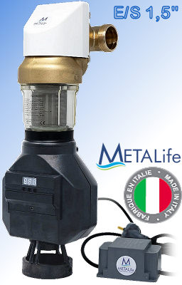 Voir dtails>  Filtre automatique autonettoyant METALife EASY-A ''Turboclean'' 89 microns - 13,3 m3/h