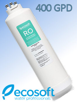 Voir dtails>  Membrane encapsule Ecosoft 400GPD (1514 L/j) pour Osmoseur CROSS60