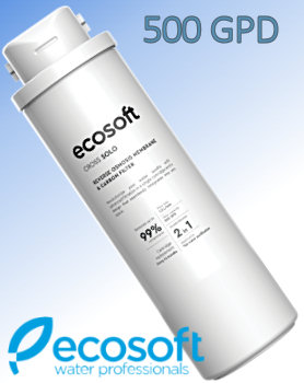 Voir dtails>  Membrane encapsule MIXTE (500GPD+charbon coco) pour Osmoseur Ecosoft CROSS-SOLO