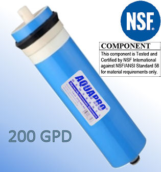 Voir dtails>  Membrane Osmose Aquapro -756 L/j (200GPD)