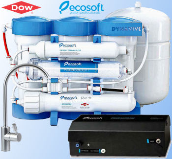 Voir dtails>  Osmoseur PURE-AQUACALCIUM -Shut-Off -6 niveaux-285 L/j (75GPD) -Avec Pompe Surpression