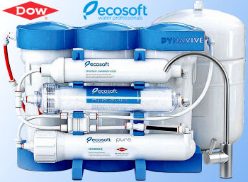Voir dtails>  Osmoseur PURE-AQUACALCIUM -Shut-Off -6 niveaux-285 L/j (75GPD)