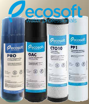 Voir dtails>  Pack Cartouches filtrantes Osmoseur Ecosoft RObust PRO-BARISTA
