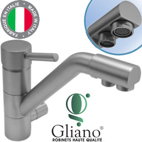 Voir dtails>  Robinet mitigeur 3 voies GLIANO-307 - MAT