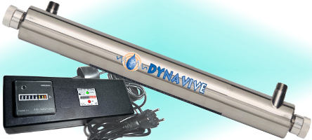 Voir dtails> Strilisateur UV Aquapro 20 WATTS (1,36 m3/h) avec Compteur d'heures dport
