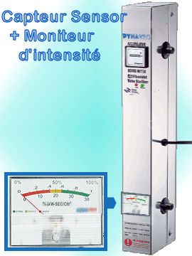 Voir dtails> Strilisateur UV Vertical Aquapro 20 WATTS avec Compteur d'heures & Moniteur (1,36 m3/h) -Sous coffret Inox