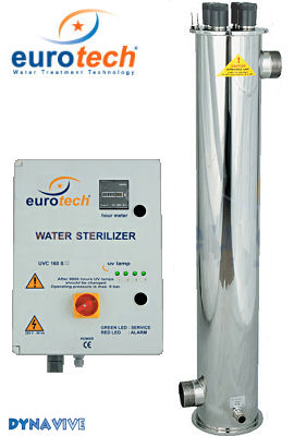 Voir dtails>  Strilisateur UV 300 Watts professionnel (18 m3/h) - EuroTech 100% lectronique